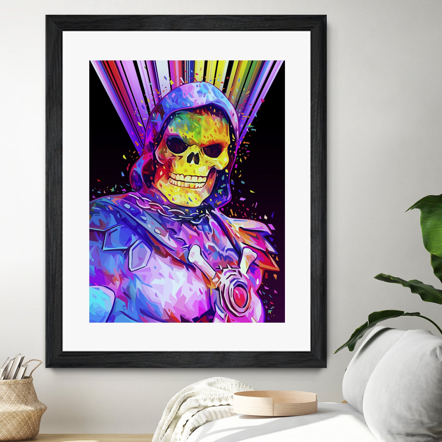 Skeletor by Alessandro Pautasso on GIANT ART - black digital painting