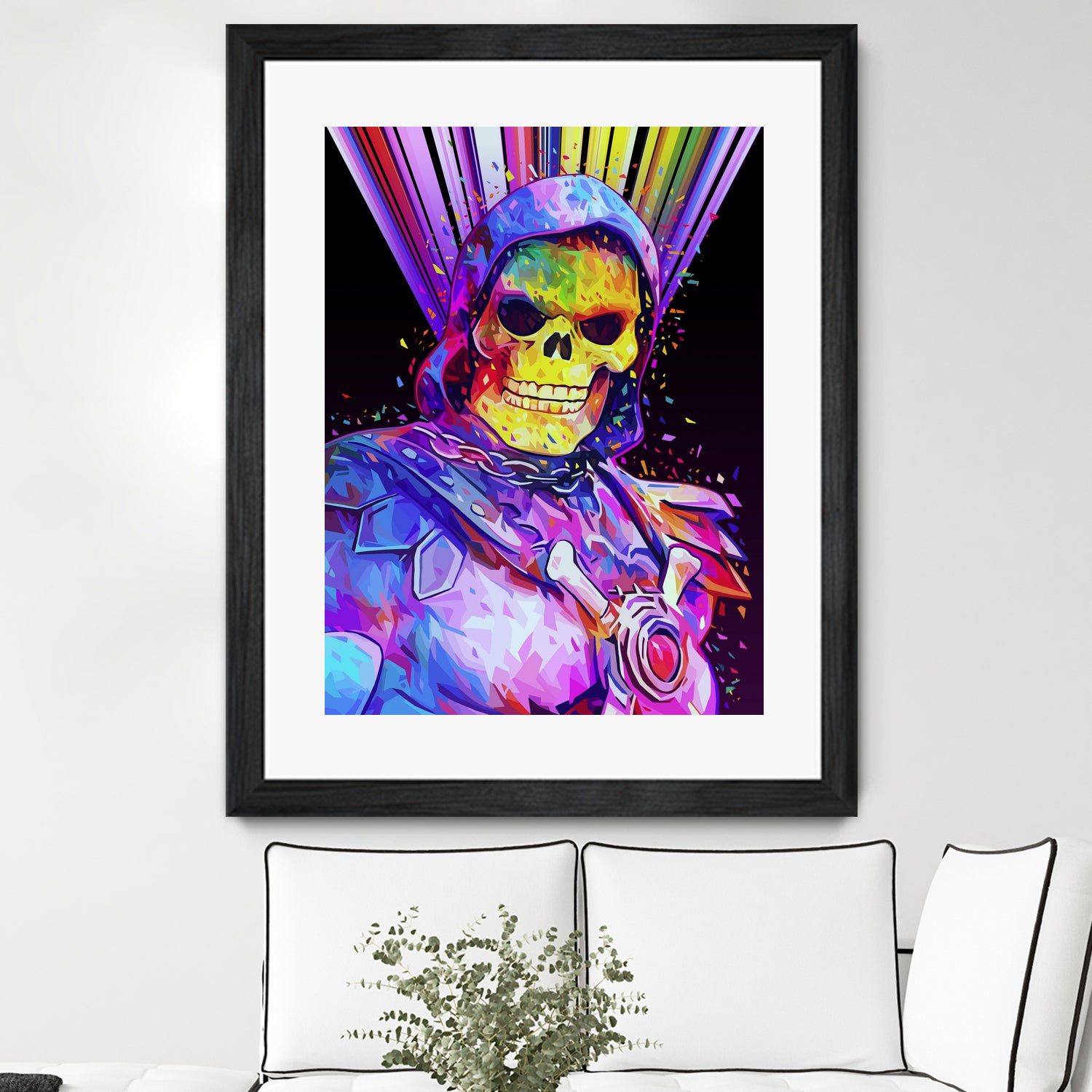 Skeletor by Alessandro Pautasso on GIANT ART - black digital painting