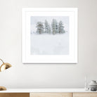 Pines by Antonio Zimbone on GIANT ART - white photo illustration