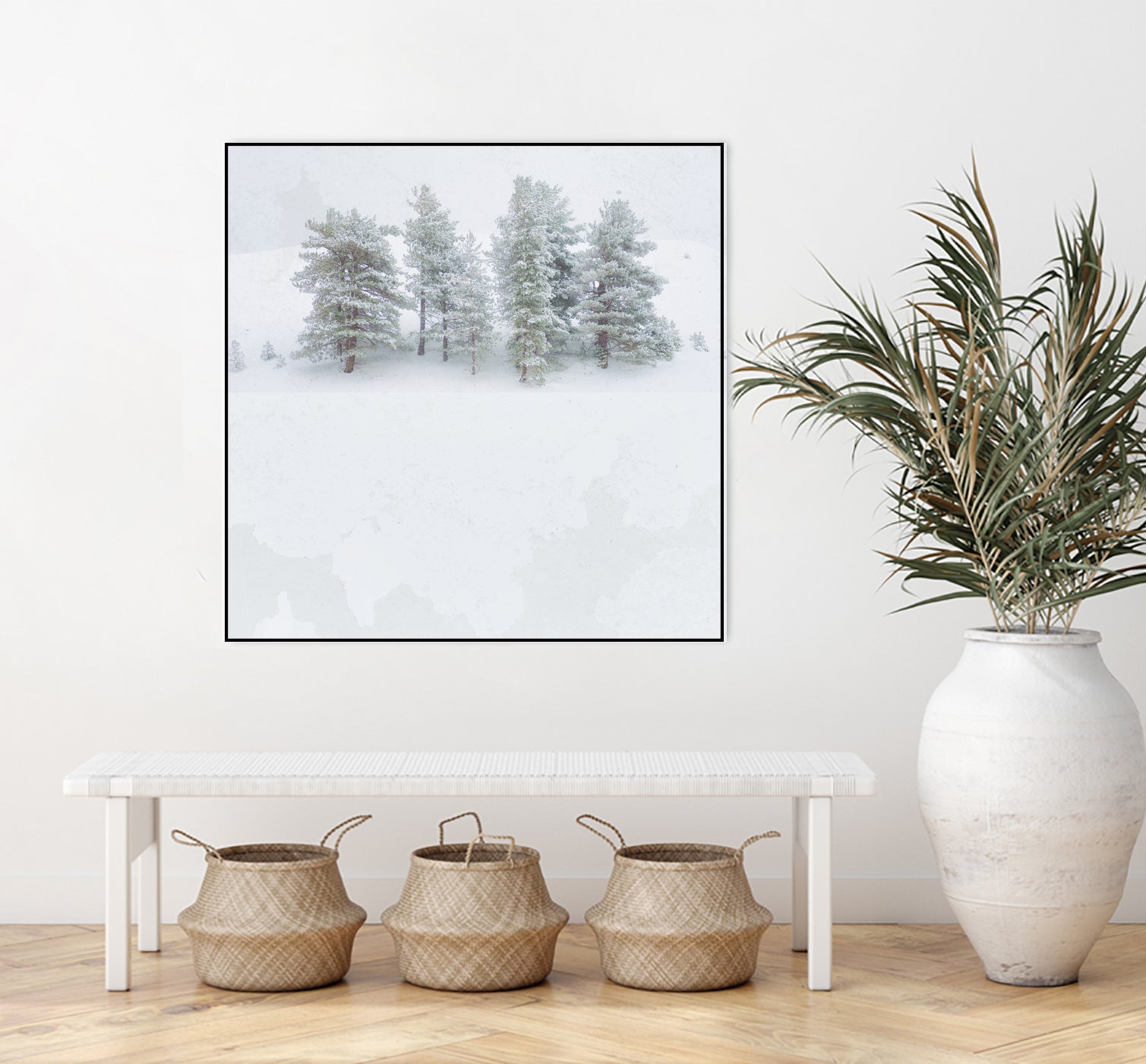 Pines by Antonio Zimbone on GIANT ART - white photo illustration