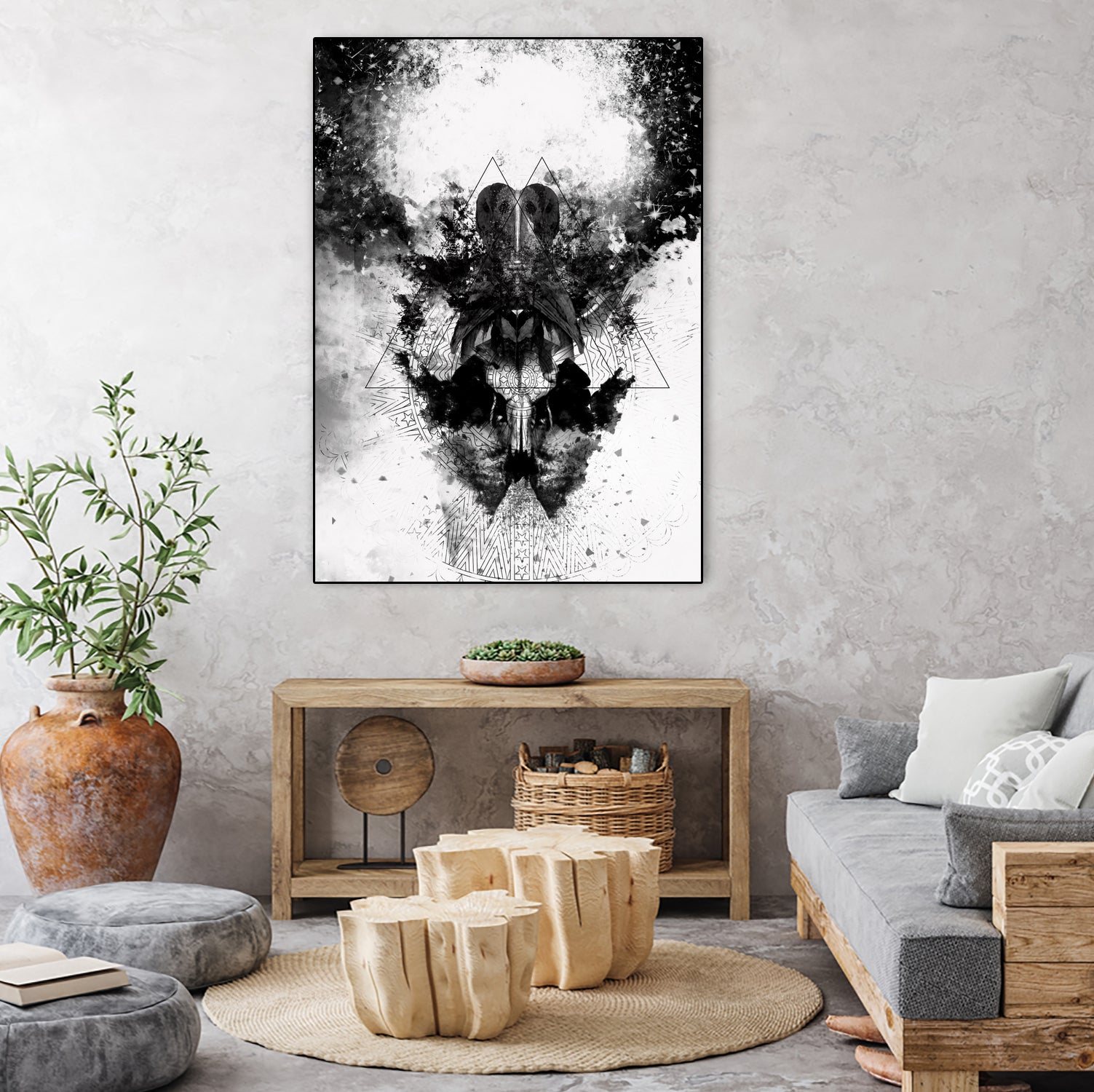 INKBLOT by Ana Rita Silva on GIANT ART - white photo illustration