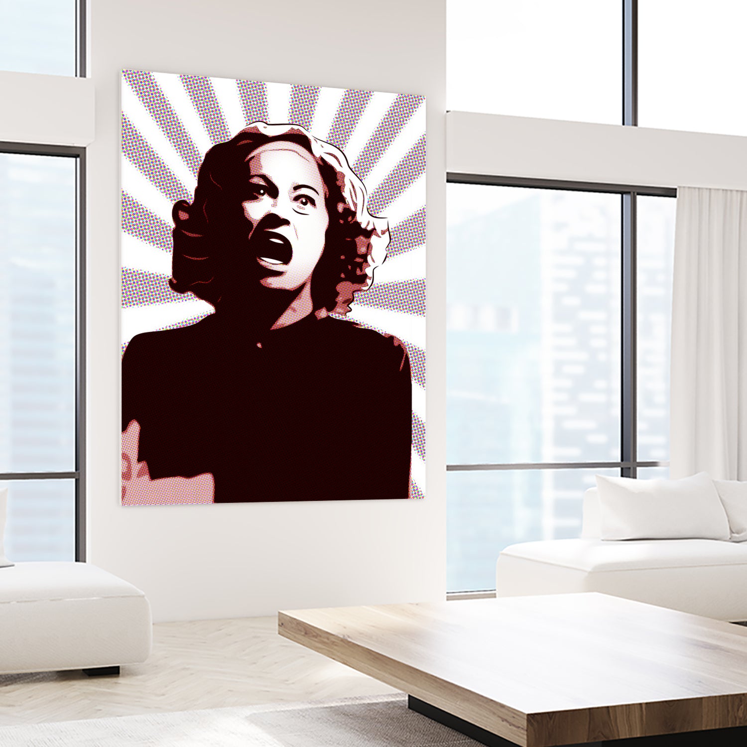 Mommie Dearest | Pop Art by William Cuccio on GIANT ART - black digital painting