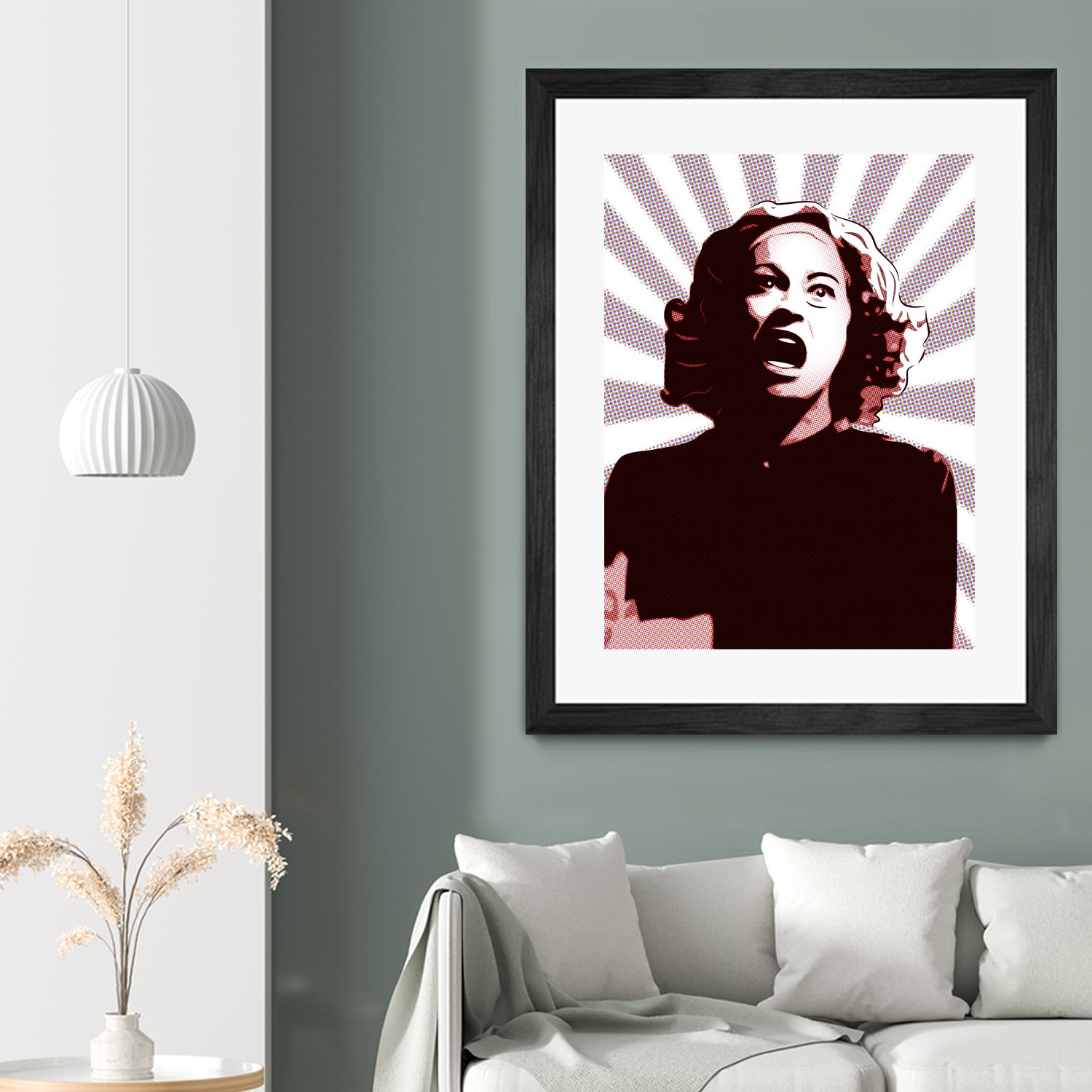 Mommie Dearest | Pop Art by William Cuccio on GIANT ART - black digital painting