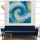 Wave to Van Gogh by David Manlove on GIANT ART - blue digital painting