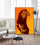 leon by sustici barici on GIANT ART - orange photo illustration