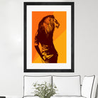 leon by sustici barici on GIANT ART - orange photo illustration