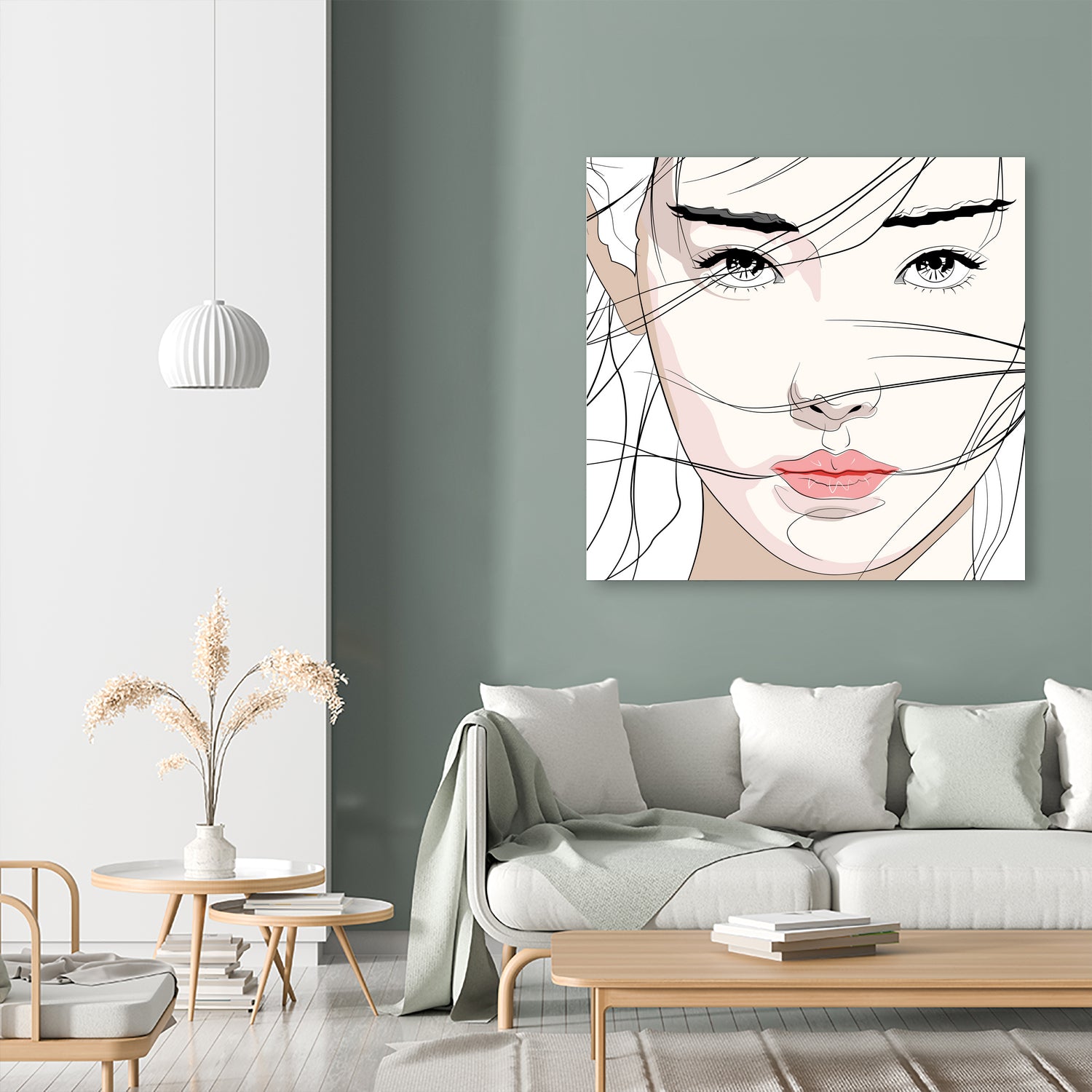 Under The Mask by Yuichi Suzuki on GIANT ART - white vector illustration