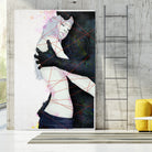 lovers by Yuichi Suzuki on GIANT ART - gray digital drawing