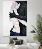 lovers by Yuichi Suzuki on GIANT ART - gray digital drawing