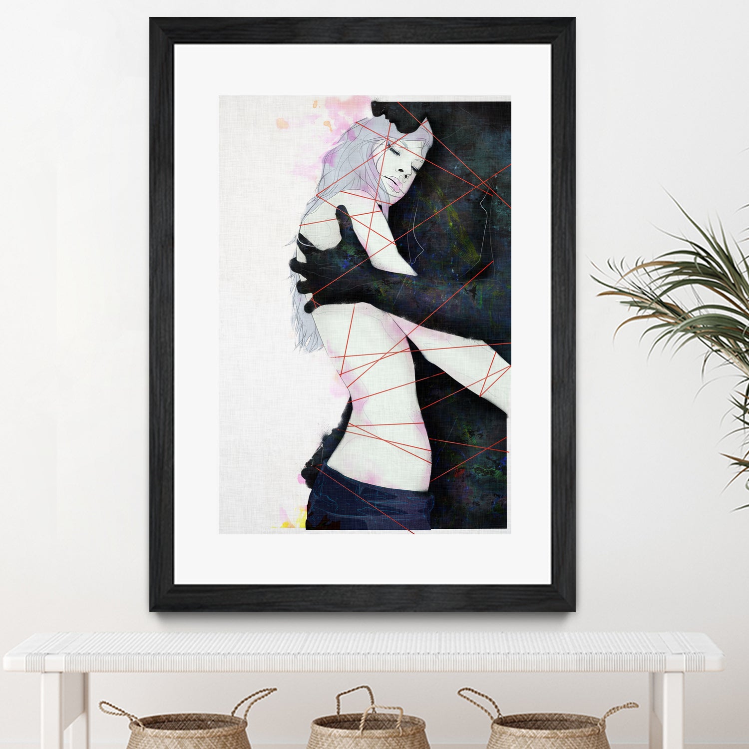 lovers by Yuichi Suzuki on GIANT ART - gray digital drawing