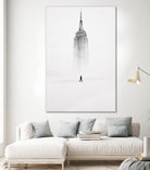 Alone with Empire State Building by GEN Z by Rigaud Mickaël on GIANT ART - white photo illustration