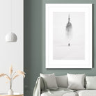 Alone with Empire State Building by GEN Z by Rigaud Mickaël on GIANT ART - white photo illustration