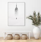 Alone with Empire State Building by GEN Z by Rigaud Mickaël on GIANT ART - white photo illustration