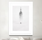 Alone with Empire State Building by GEN Z by Rigaud Mickaël on GIANT ART - white photo illustration