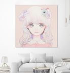 Cosmic Spring by Kaoru Hasegawa on GIANT ART - pink digital painting