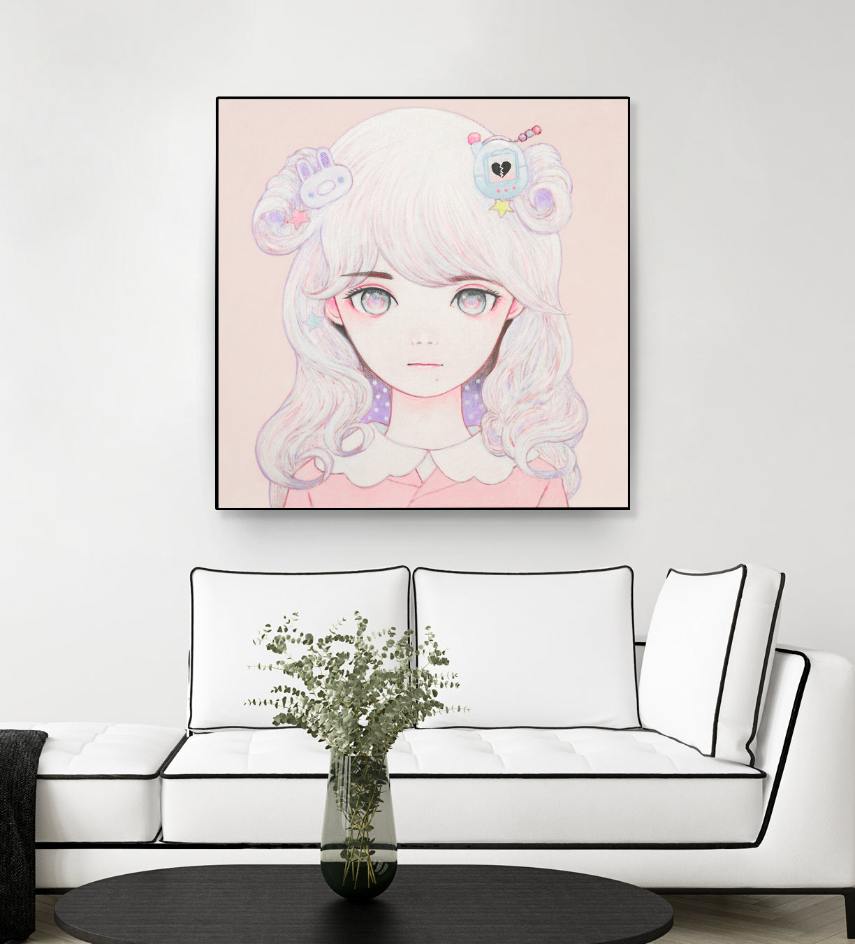 Cosmic Spring by Kaoru Hasegawa on GIANT ART - pink digital painting