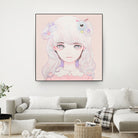 Cosmic Spring by Kaoru Hasegawa on GIANT ART - pink digital painting