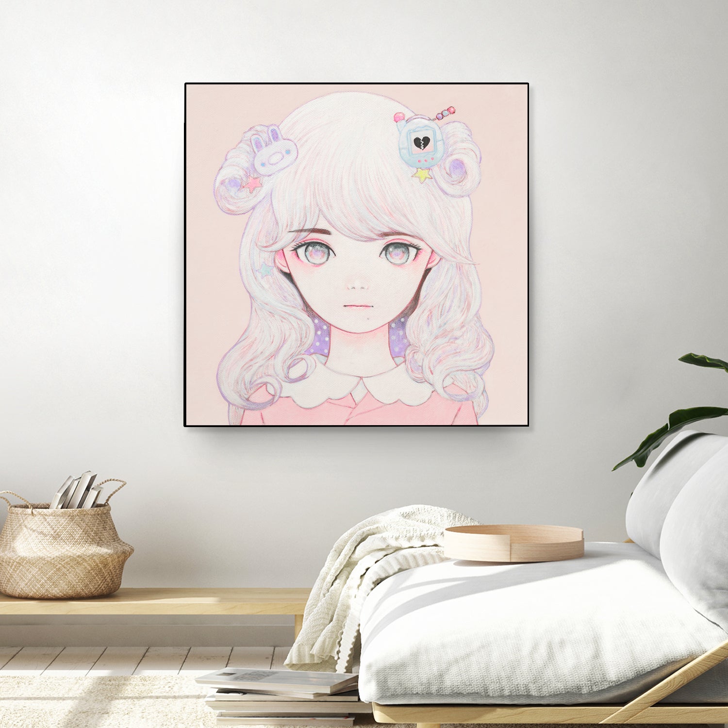 Cosmic Spring by Kaoru Hasegawa on GIANT ART - pink digital painting