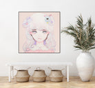 Cosmic Spring by Kaoru Hasegawa on GIANT ART - pink digital painting