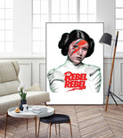 LEIA REBEL REBEL by Mike Tyau on GIANT ART - white digital painting