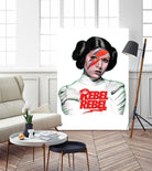 LEIA REBEL REBEL by Mike Tyau on GIANT ART - white digital painting