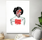 LEIA REBEL REBEL by Mike Tyau on GIANT ART - white digital painting