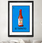 El Tapatío by Pablo Olmos-Garcia on GIANT ART - blue vector illustration