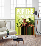 Pop the Champagne by Grace Patterson on GIANT ART - green photo manipulation