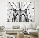 Brooklyn Bridge v by Haris Kavalla on GIANT ART - black photo manipulation