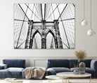 Brooklyn Bridge v by Haris Kavalla on GIANT ART - black photo manipulation