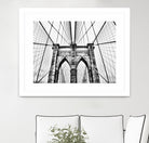 Brooklyn Bridge v by Haris Kavalla on GIANT ART - black photo manipulation