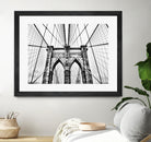 Brooklyn Bridge v by Haris Kavalla on GIANT ART - black photo manipulation