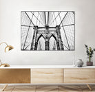 Brooklyn Bridge v by Haris Kavalla on GIANT ART - black photo manipulation