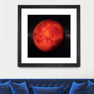 Super bloody Moon by Tenyo Marchev on GIANT ART - red 3d art