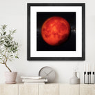 Super bloody Moon by Tenyo Marchev on GIANT ART - red 3d art