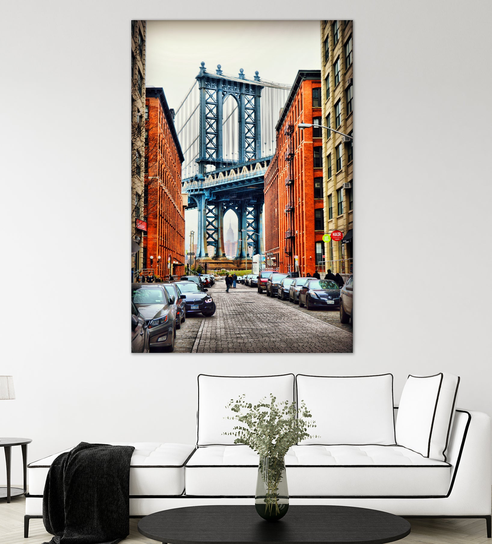 Dumbo New York by Haris Kavalla on GIANT ART - orange photo manipulation