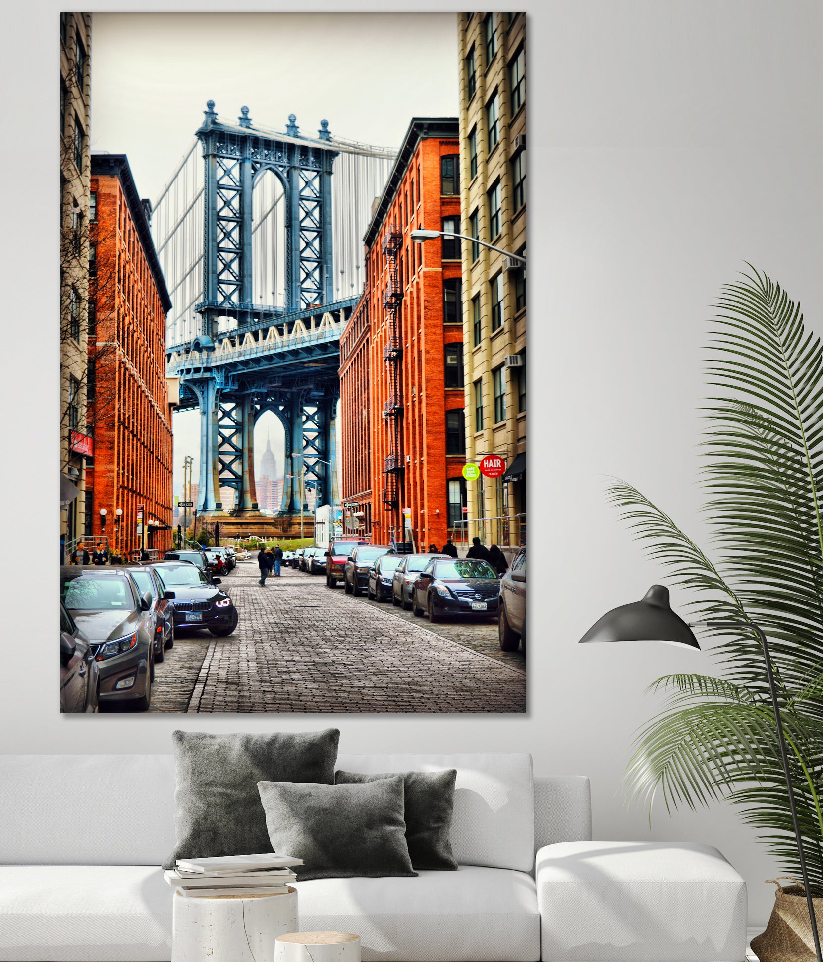 Dumbo New York by Haris Kavalla on GIANT ART - orange photo manipulation