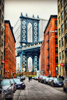 Dumbo New York by Haris Kavalla on GIANT ART - orange photo manipulation