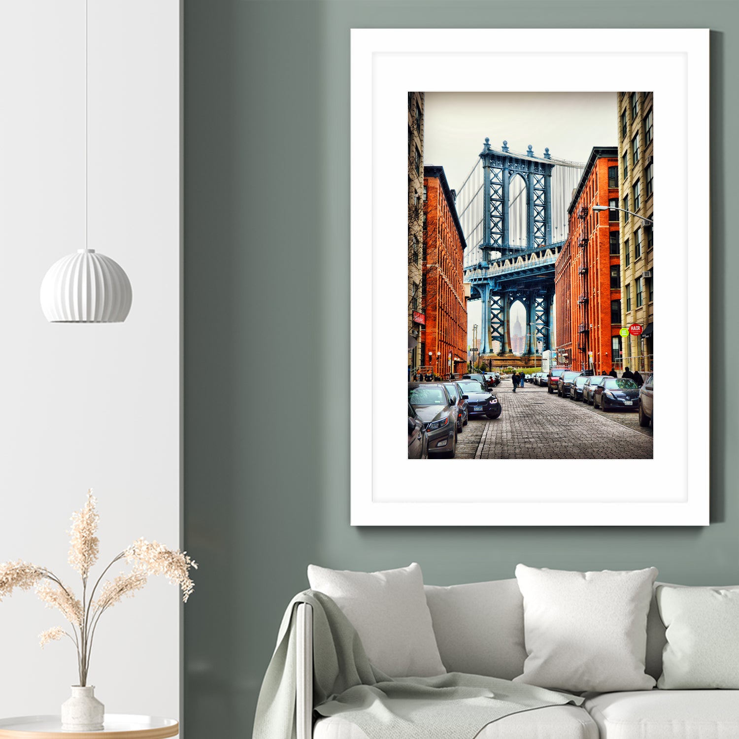 Dumbo New York by Haris Kavalla on GIANT ART - orange photo manipulation