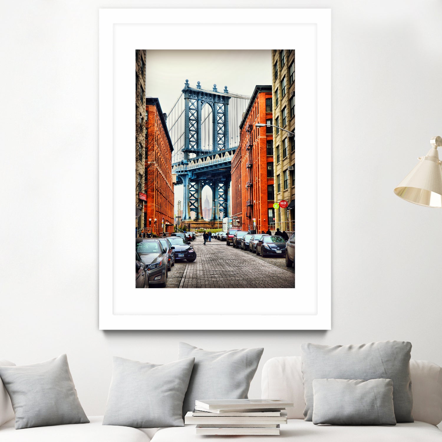 Dumbo New York by Haris Kavalla on GIANT ART - orange photo manipulation