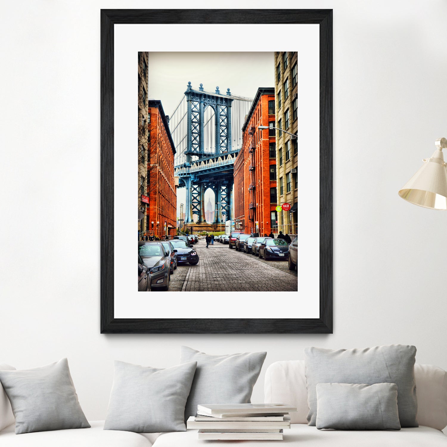 Dumbo New York by Haris Kavalla on GIANT ART - orange photo manipulation