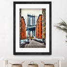 Dumbo New York by Haris Kavalla on GIANT ART - orange photo manipulation