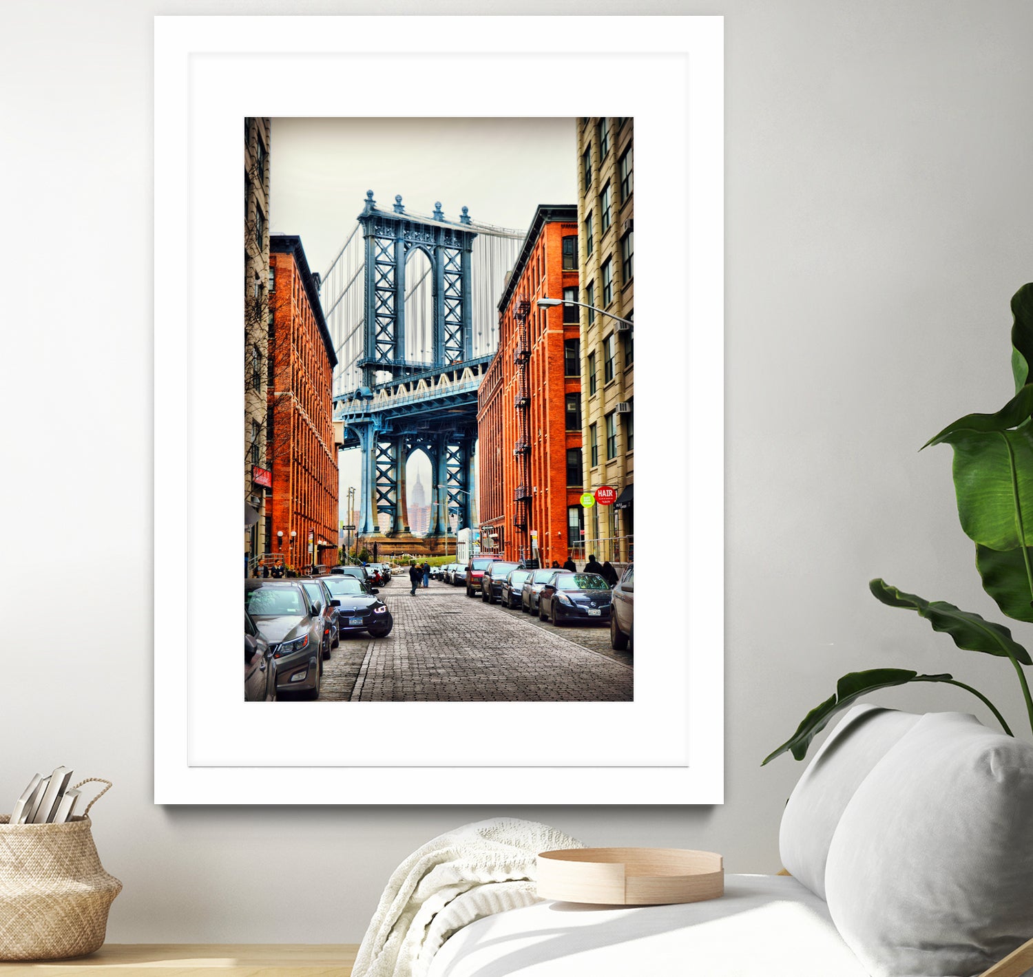 Dumbo New York by Haris Kavalla on GIANT ART - orange photo manipulation