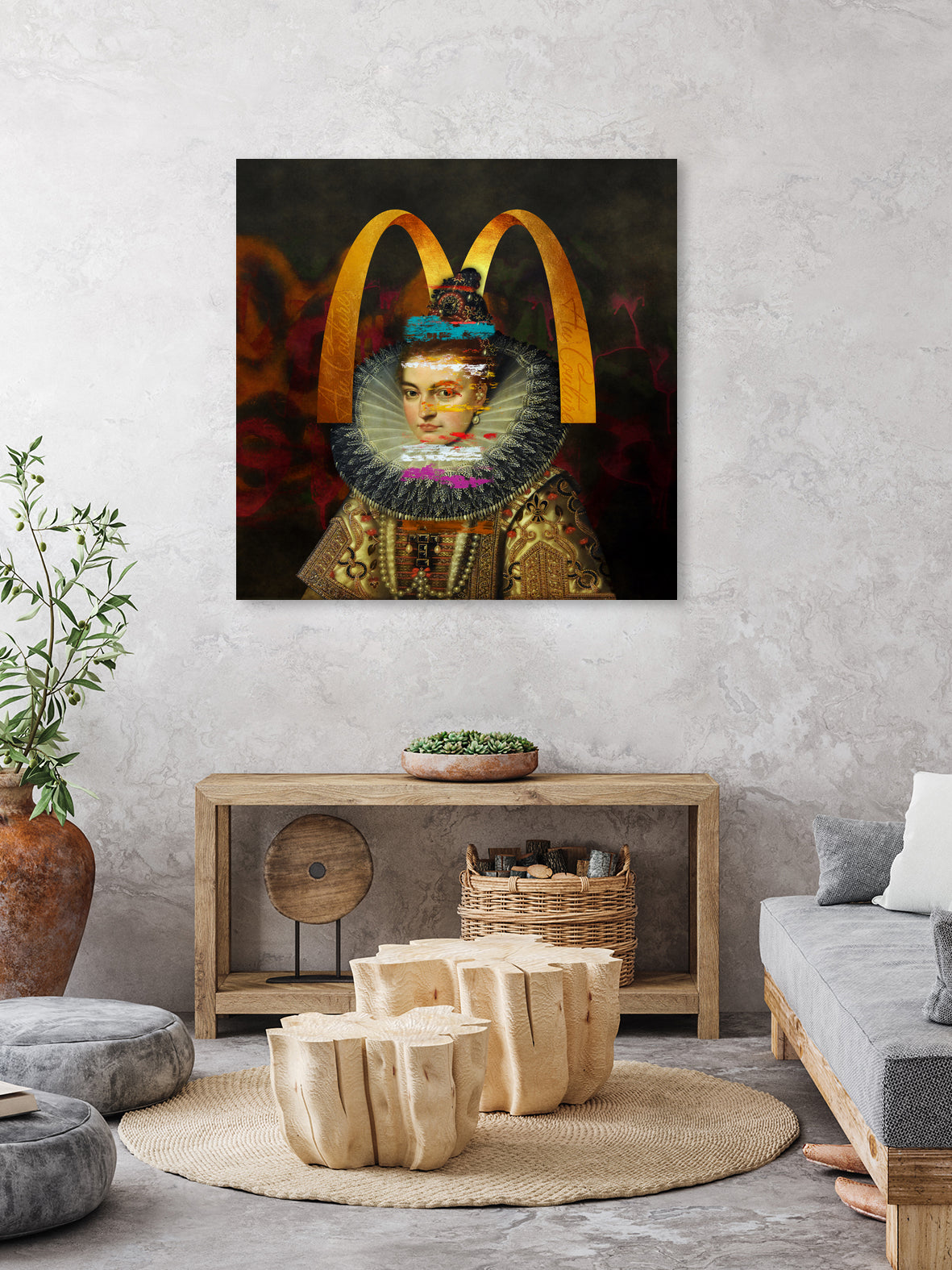 Au Couture by José Luis Guerrero on GIANT ART - yellow digital painting