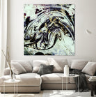 black gold marble by Haris Kavalla on GIANT ART - black digital painting