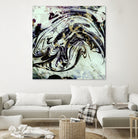 black gold marble by Haris Kavalla on GIANT ART - black digital painting