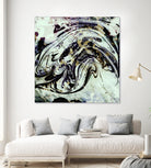 black gold marble by Haris Kavalla on GIANT ART - black digital painting