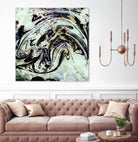 black gold marble by Haris Kavalla on GIANT ART - black digital painting