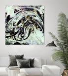 black gold marble by Haris Kavalla on GIANT ART - black digital painting