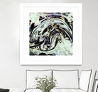 black gold marble by Haris Kavalla on GIANT ART - black digital painting